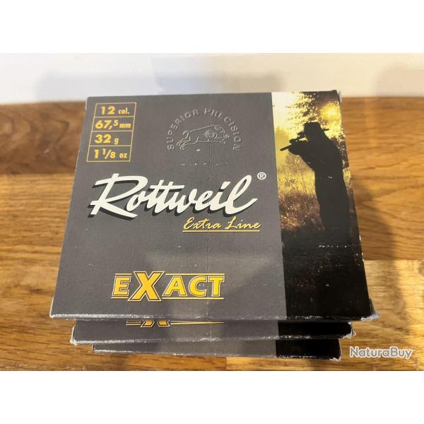 Cartouches Rottweil Exact - Calibre 12/67,5 (32g)