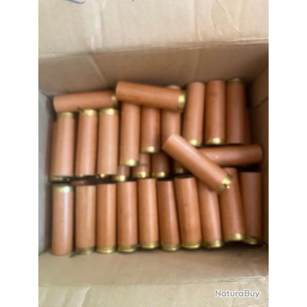 Cartouches � broches calibre 12 �tat neuf mais d'occasion jamais percut�es