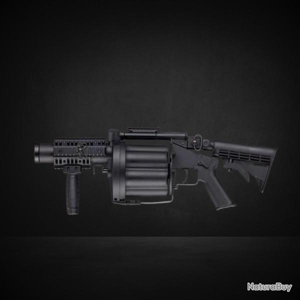 Lance-grenades ICS AGX-GLM � 6 coups - Noir
