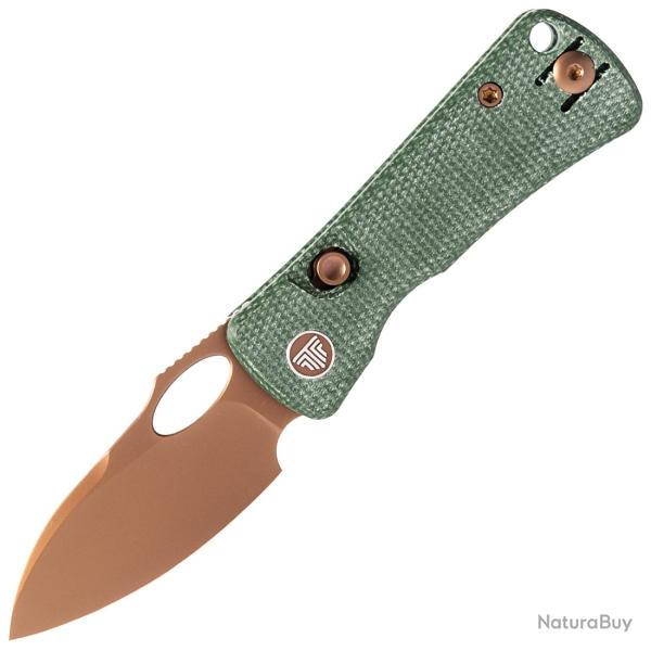 Couteau pliant Trivisa Andromeda LM 14C28N Green Micarta