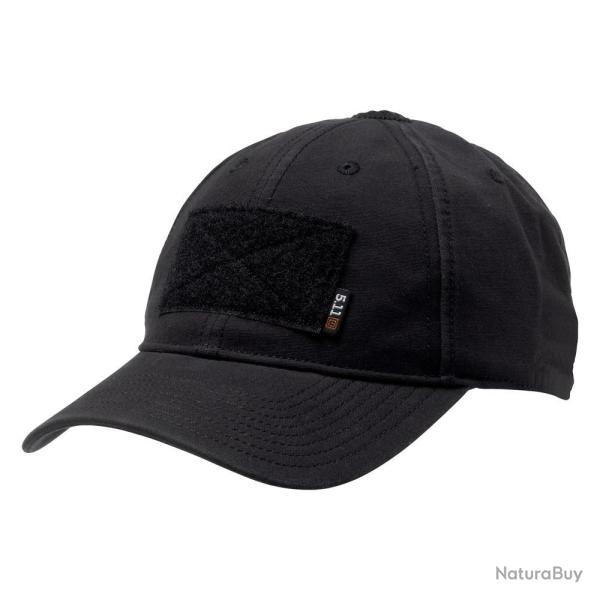 Casquette 5.11 Tactical Flag Bearer en coton canvas avec panneau auto-agrippant r�glable Noir