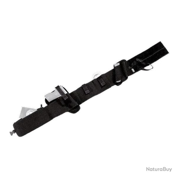 Ceinture holster Vega Discret Noir Droitier - 80 - 105 cm