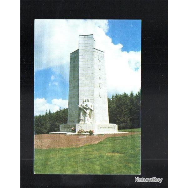 monument national du maquis mont mouchet et timbre tampon 40e anniversaire lib�ration cpm