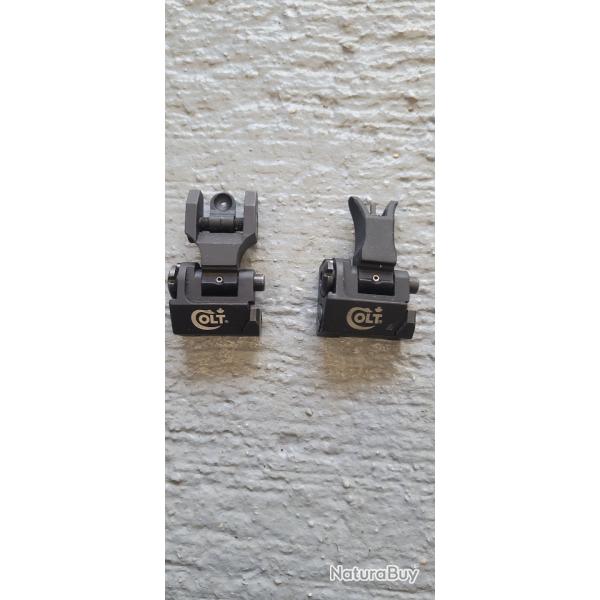 Vis�es Flip Up COLT pour fusil d'assaut