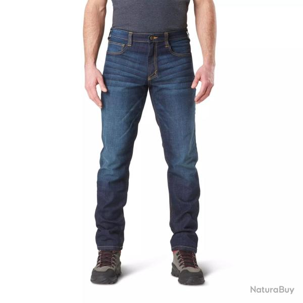 Jean Slim Defender-Flex Dark Wash Indigo 34" 36" Dark Wash Indigo (649)