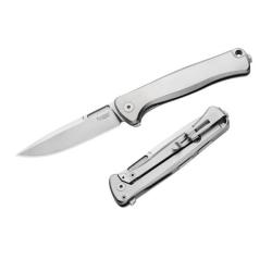 Couteau pliant Lionsteel "EMMET" Titanium gris