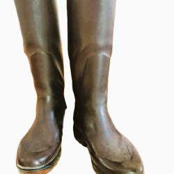 bottes AIGLE int&eacute;rieur cuir