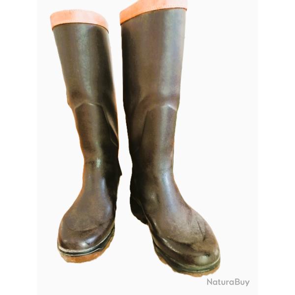 bottes AIGLE int�rieur cuir