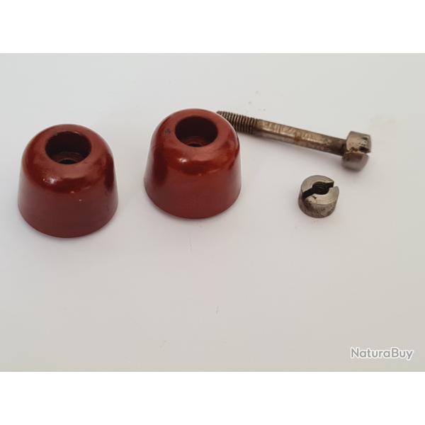 poign�e pour Levier d'armement pour Schmidt Rubin G96/11 G89 G11 brun-rouge