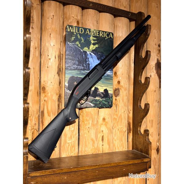 ENCHERES 1� - WINCHESTER SXP 12/76 - 48CM- CANON RAYE
