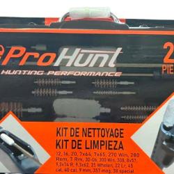Mallette de nettoyage Prohunt 24 pi&egrave;ces