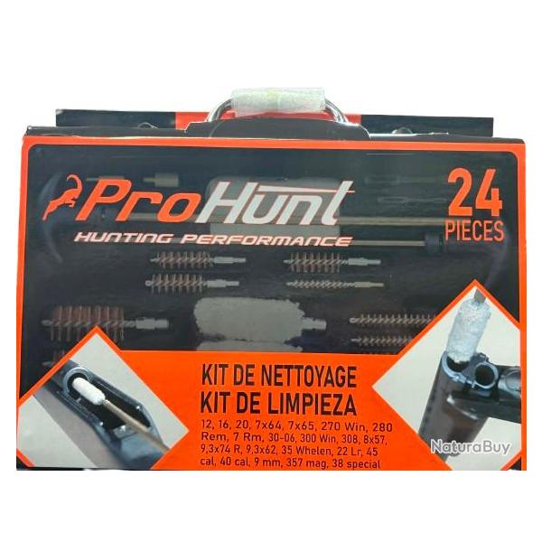 Mallette de nettoyage Prohunt 24 pi�ces