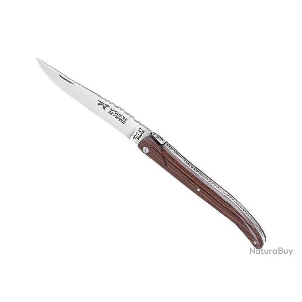 LAGUIOLE LE FIDELE PM BOIS VIOLETTE 12CM INOX