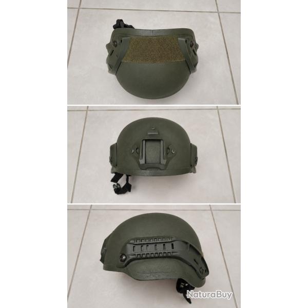 Casque airsoft green