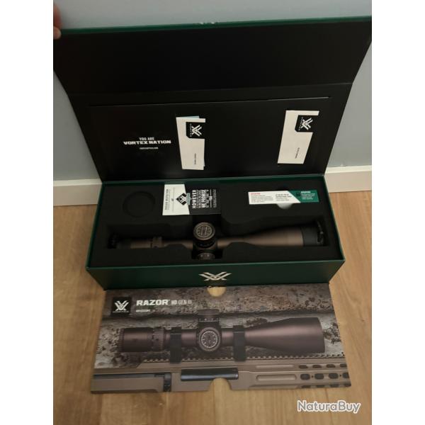 Lunette VORTEX Razor HD Gen III 6-36x56 EBR-7D IL FFP (Mrad)