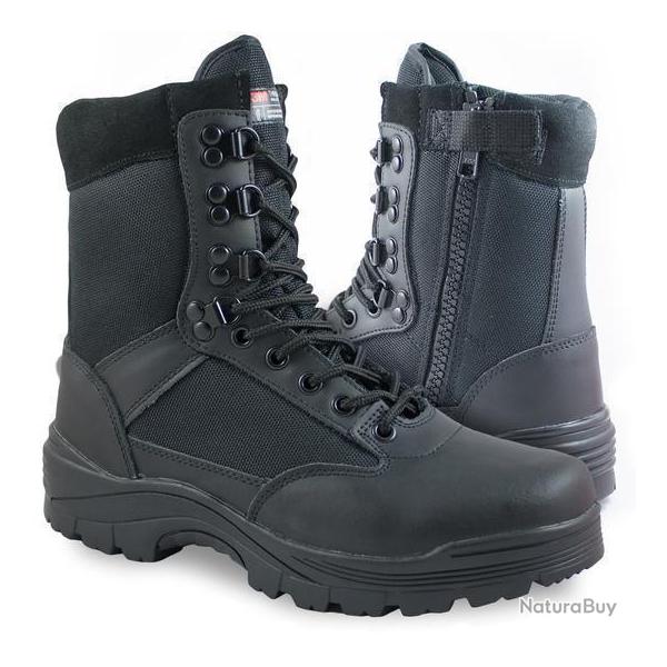 Chaussures d'intervention Mil-Tec � fermeture �clair YKK avec doublure Thinsulate� et 9 oeillets Spe