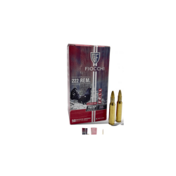 Fiocchi 222 Rem 50gr FMJHP X50