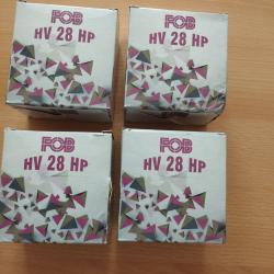100 cartouches ACIER FOB HV 28 HP, 18 Grammes calibre 28x70