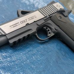 Colt 1911 Bi-Ton Railgun +3 chargeurs & accessoires