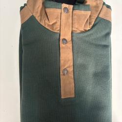 Sweat col camionneur lovergreen