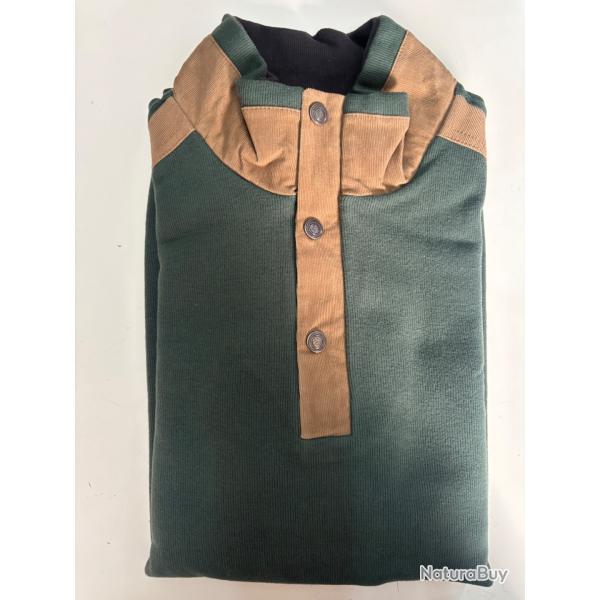 Sweat col camionneur lovergreen
