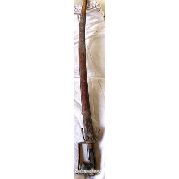 Grand sabre Nimcha � restaurer