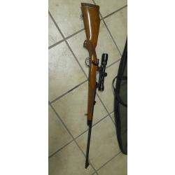 Carabine &agrave; culasse SABATI avec lunette BUSHNELL calibre 7x64