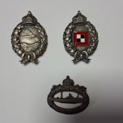 Lot d'insignes Prussiens premiere guerre mondiale