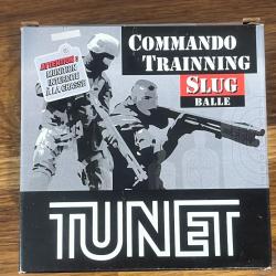 Bo&icirc;tes de Cartouches Tunet Commando Training Slug - Calibre 12 (28g)