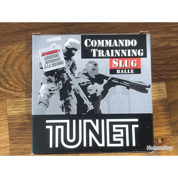 Bo�tes de Cartouches Tunet Commando Training Slug - Calibre 12 (28g)
