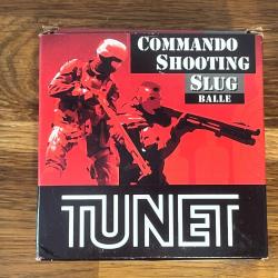 Bo&icirc;tes de Cartouches Tunet Commando Shooting Slug - Calibre 12 (28g)