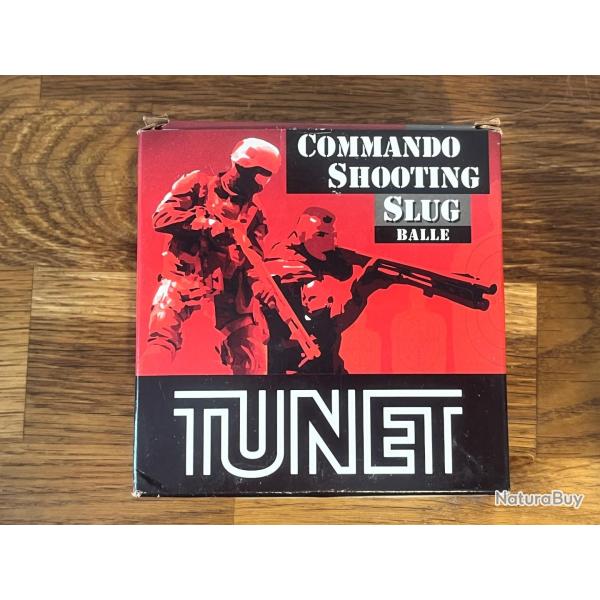 Bo�tes de Cartouches Tunet Commando Shooting Slug - Calibre 12 (28g)