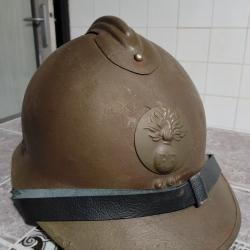 Casque Adrian Mle 1926 37 France infanterie complet