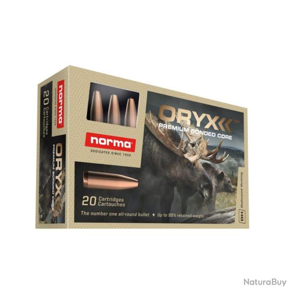 NORMA .30-06 Sprg Oryx 165gr (10.7g) - Bo�te de 20 - Norma 30-06 Oryx 165