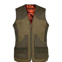Gilet r&eacute;versible avec carniers des 2 c&ocirc;t&eacute;s