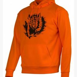 Sweat capuche motif sanglier enfant Treeland
