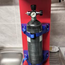 Bouteille Carbone 3L 300 Bars avec accessoirs