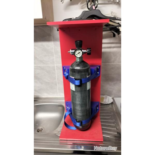 Bouteille Carbone 3L 300 Bars avec accessoirs