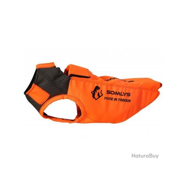 Somlys Dogmit Gilet de Protection Chien de Chasse Made in Traque - Anti-Sanglier S