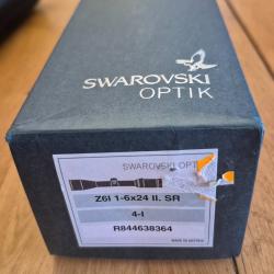 SWAROSKI Z6I 1-6x24 Gen 2 , SR,  R&eacute;ticule 4 I