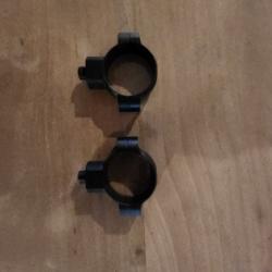 Colliers leupold QR mat tr&egrave;s haut d30