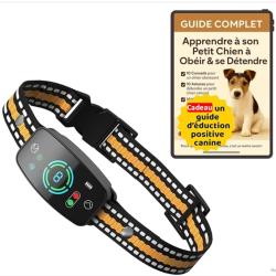 COLLIER ANTI-ABOIEMENT ULTRASON Quietech - bien-&ecirc;tre et respect pour votre petit chien sans choc