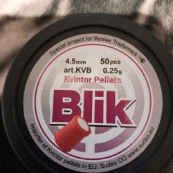 Boite de 50 Plombs Explosifs Kvintor Blick 4.5mm