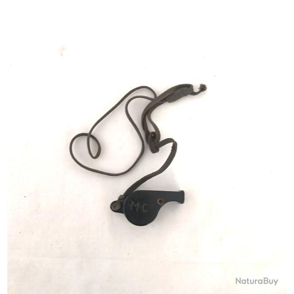 Equipement - US353215a Sifflet plastique noir