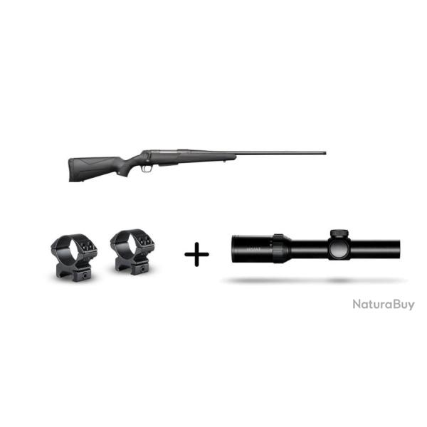 PACK BATTUE WINCHESTER XPR 300 WM + LUNETTE HAWKE 1-4x24
