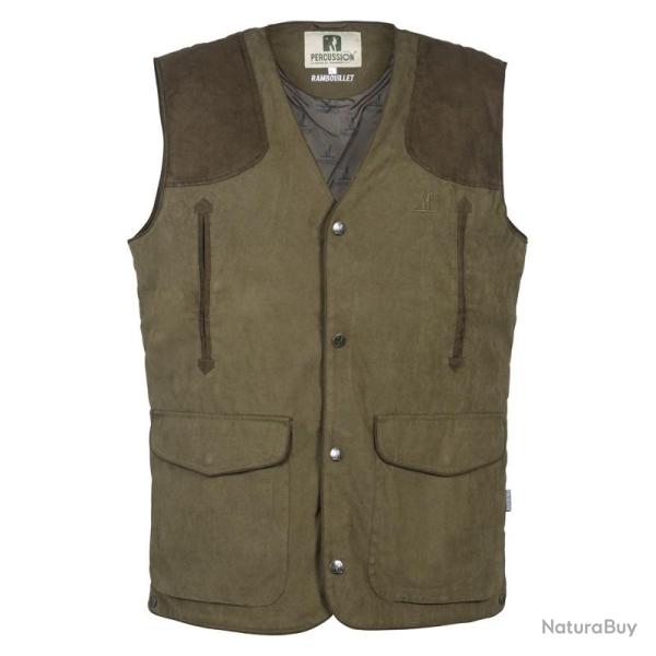 GILET DE CHASSE HOMME PERCUSSION MODELE RAMBOUILLET ORIGINAL S