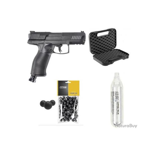 PACK T4E TPX 50 GEN2 CAL 50 - 19,9 J (100 BILLES, 5 CO2, MALLETTE)