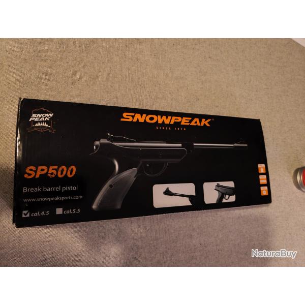 pistolet a plomb Snowpeak SP500 neuf