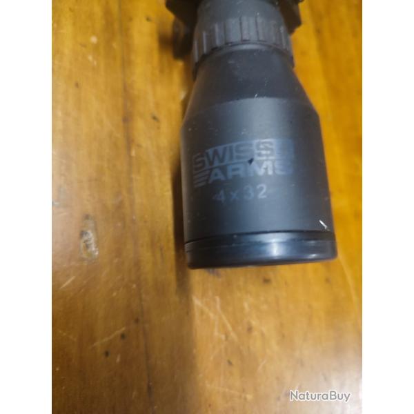 Lunettes 4x32 swiss arms