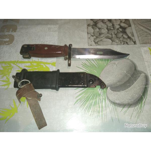 Ba�onnette kalachnikov coupe barbel�
